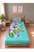 Hand Painted Rayon Bedsheet Set Single Size